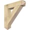 Ekena Millwork Traditional Arts & Crafts Rough Sawn Bracket, Douglas Fir, 6"W x 32"D x 32"H BKT06X32X32TRA03RDF - alternate 1